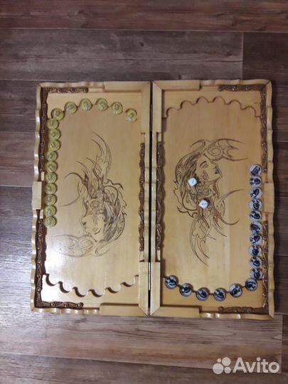 Нарды ручной работы дерево