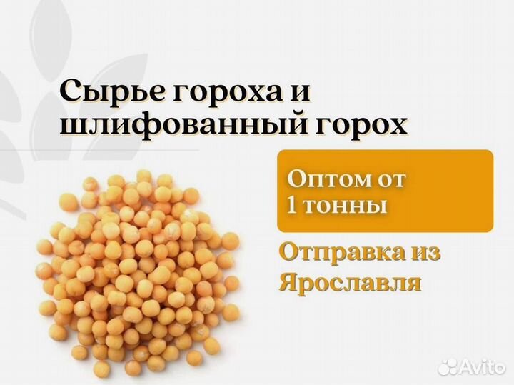 Горох с поля (сырье) (кг)