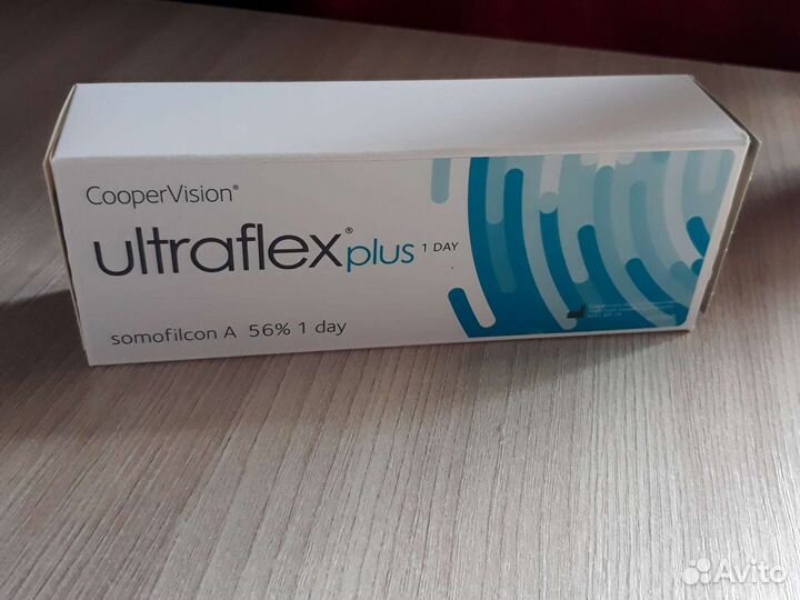 Линзы Ultra Flex Plus 30 шт. Однодневные -2