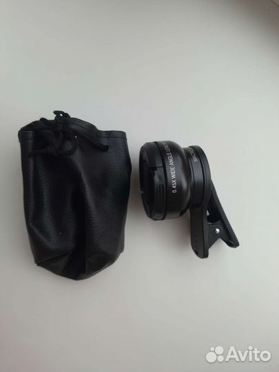 Линза для камеры телефона(макро, рыбий глаз)