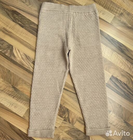 Вязаные брюки Zara р.140