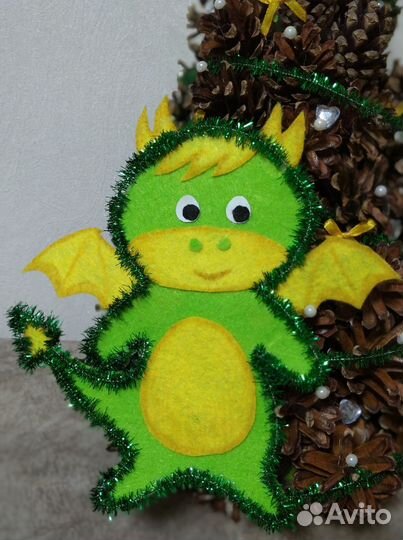 Поделка дракон на новый год