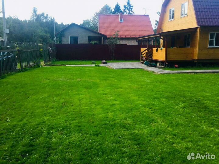 Вспашка, посадка газона, уплотнение, покос травы