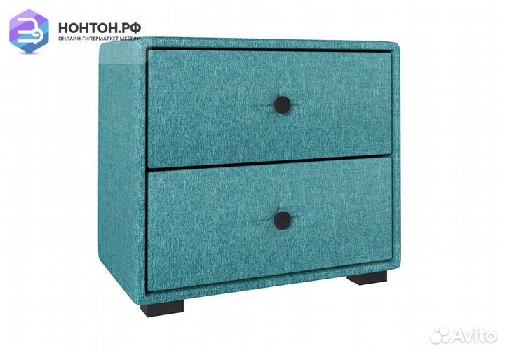 Тумба прикроватная Tango рогожка мята