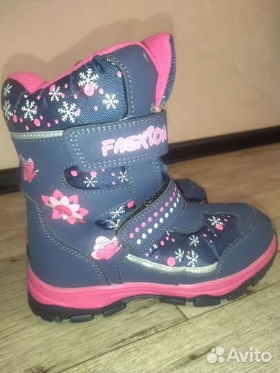 Зимние ботинки для девочки