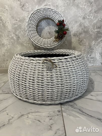 Юбка под елку,искуственная клумба