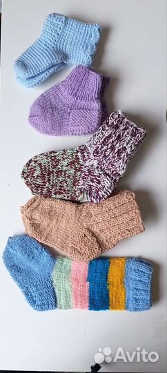 Носки вязанные детские
