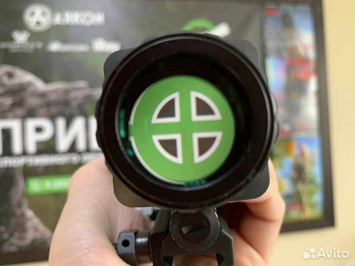 Прицел оптический Veber Wolf Prismatic 5х40 RGB