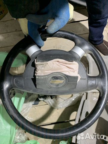 Подушка руля Шевроле Авео
