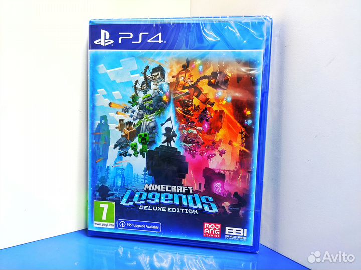 Minecraft Legends Deluxe Edition (PS4) Новый Диск