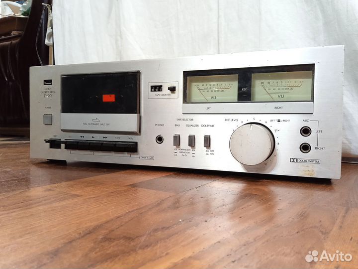 Кассетная дека sansui D-90