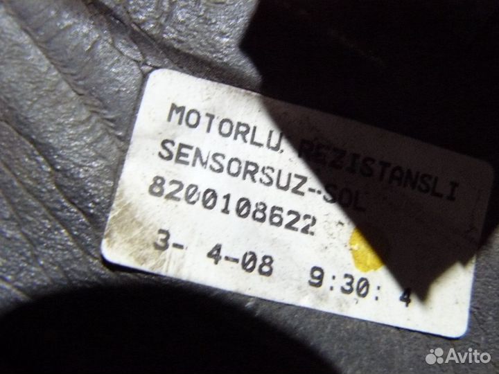 Зеркало левое электрическое Renault Symbol