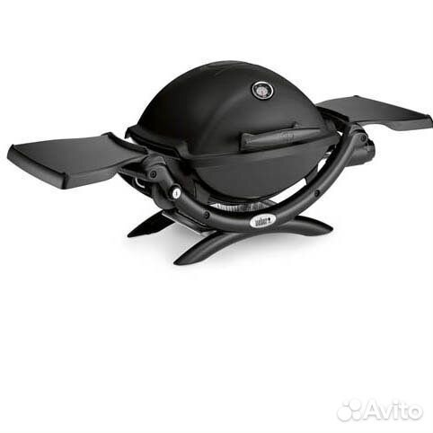 Газовый гриль Weber Q 1200 Black Line черный