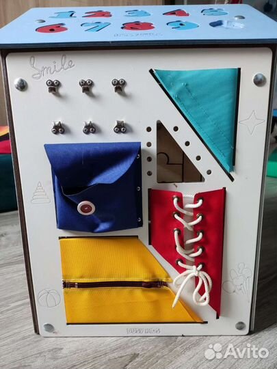 Бизиборд домик бу