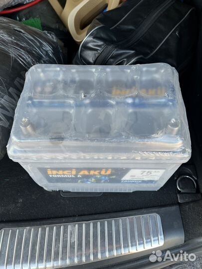 Аккумулятор автомобильный 76 Ah inci aku