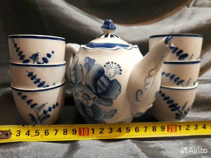 Сервиз чайный Гжель