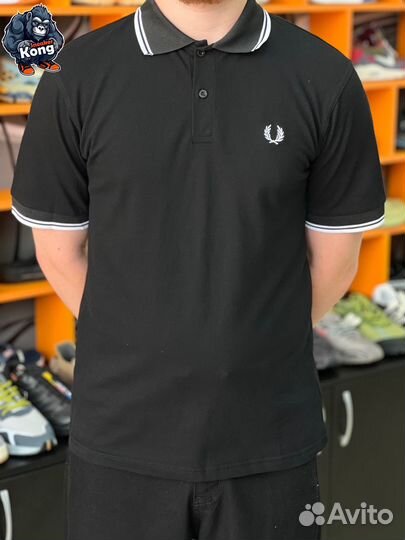 Поло Fred Perry, черное