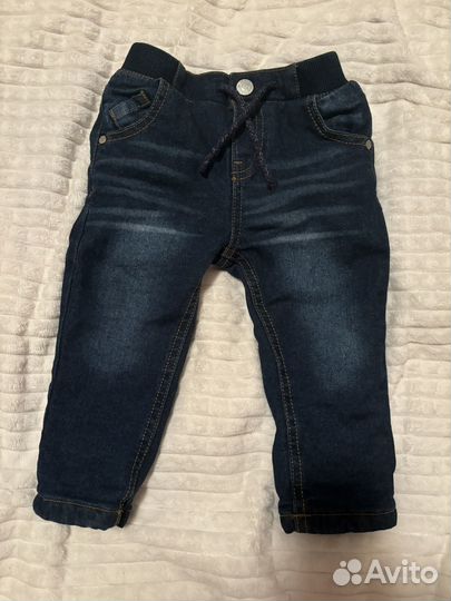 Джинсы для малыша 86