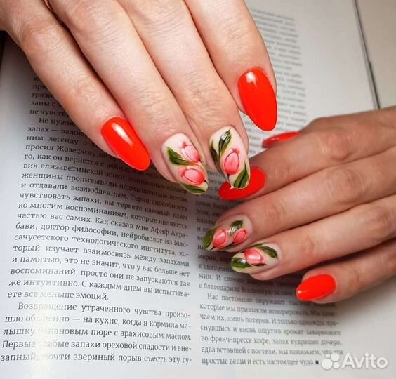 Маникюр/гель лак/наращивание ногтей/педикюр