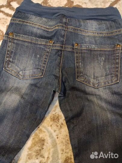 Джинсы, майка для беременных 42-44 размер