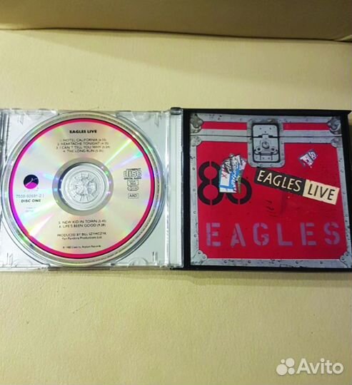 Фирменный двойной CD eagles 