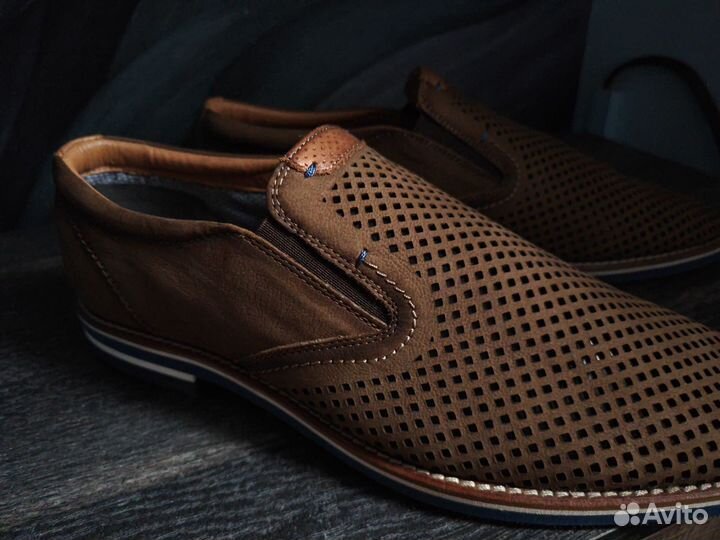 Кожаные туфли лоферы Salamander оригинал