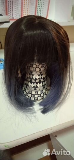 Парик каре омбре