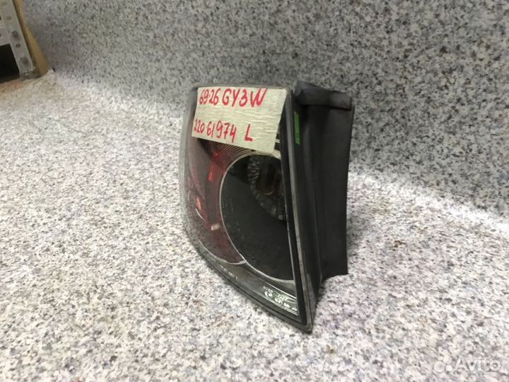 Фонарь лев. Mazda 6