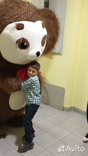 Мишка на ваш праздник. Ростовые аэрокуклы