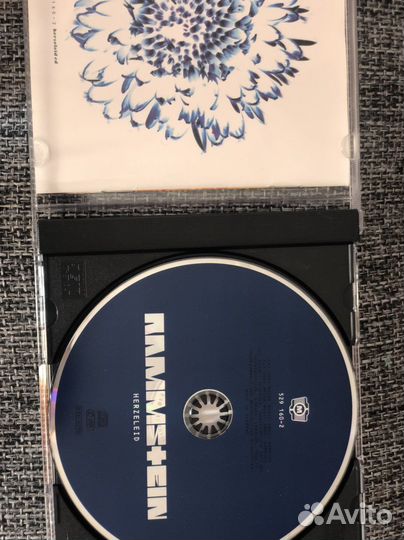 CD Rammstein Herzeleid 1995 фирменный
