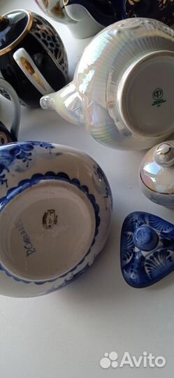 Чайники фарфоровые СССР и гдр