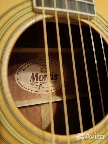 Акустическая гитара Morris w25