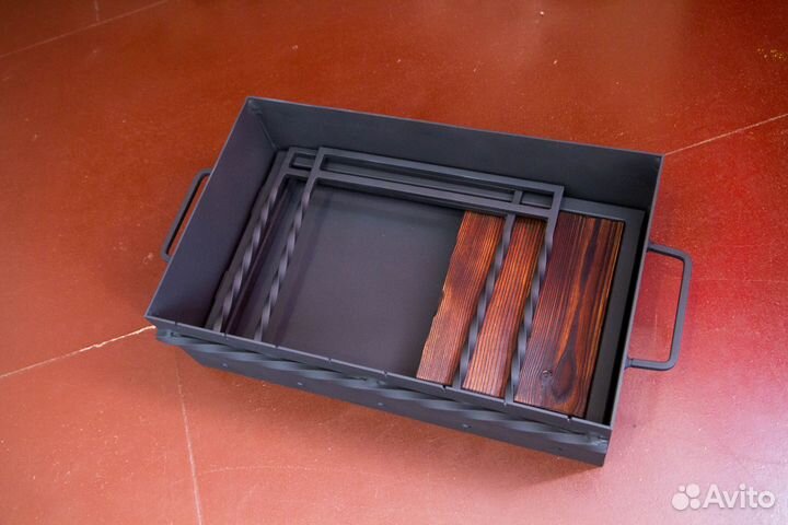 Разборный мангал в стиле лофт