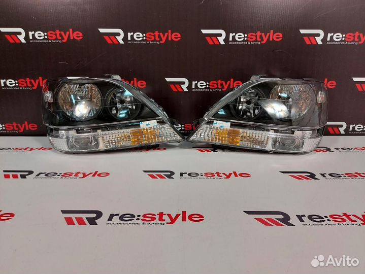 Фары Lexus RX300 1997-2003 Темные U1904