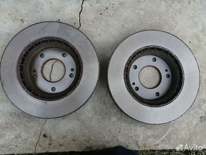 Тормозные диски передние для KIA Ceed 2, 280мм