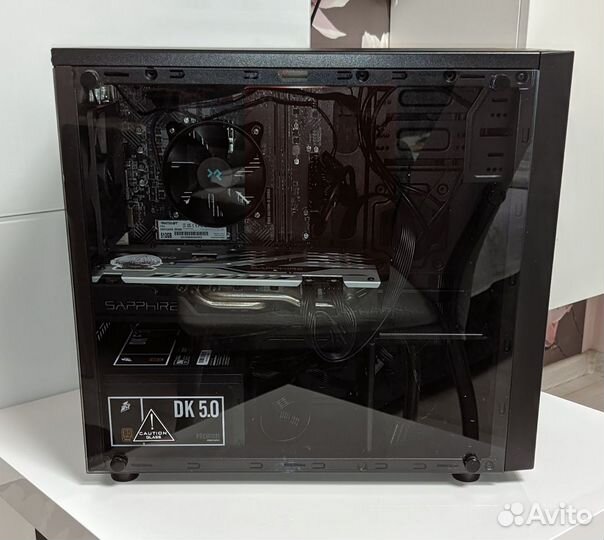 Игровой пк (12100f — RX570)