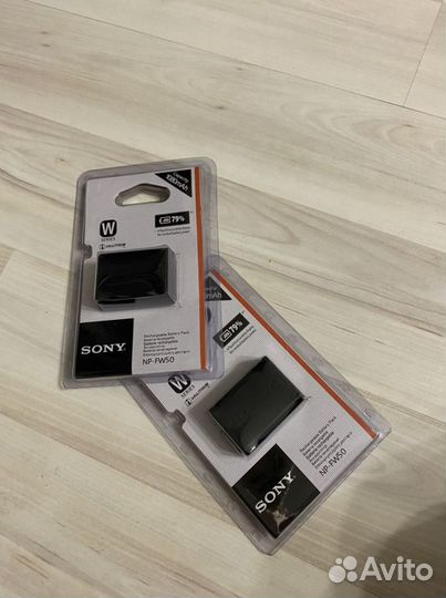 Аккумулятор для sony NP-FW50