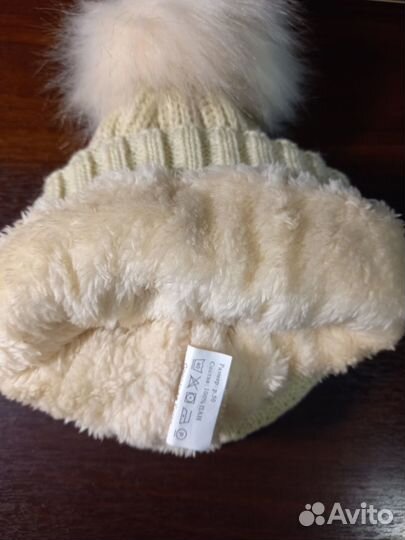 Шапка зимняя для девочки 50 52 новая