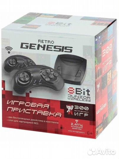 Игровая приставка Retro Genesis 300 игр