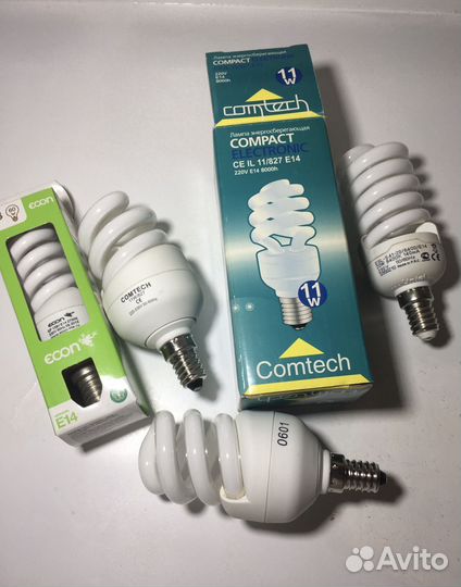 Лампа энергосберегающая е 14