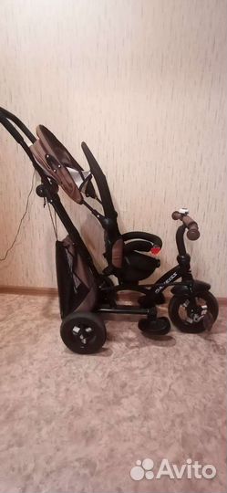 Детский велосипед с ручкой