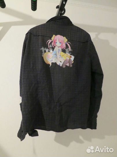 Рубашка Аниме Рваная