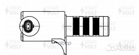 Клапан эл. рег. фаз грм ford explorer (10) 3.5I