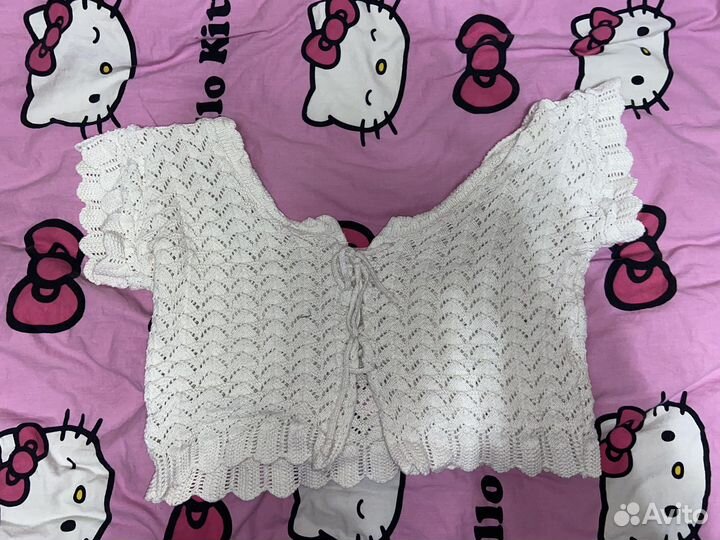 Вязанный топ