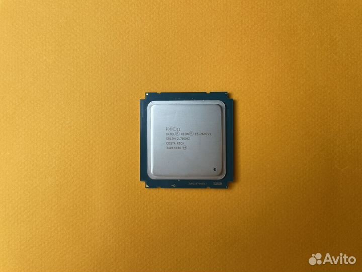 Intel xeon E5 2697 V2 12ядер 3500 мгц