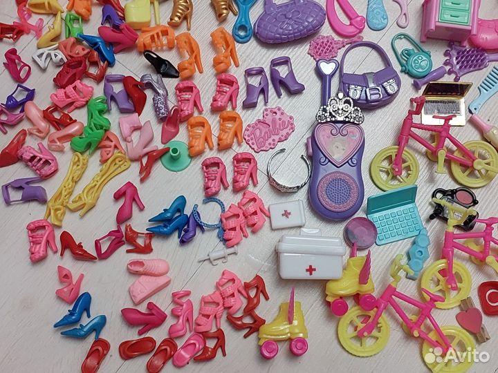 Барби с аксессуарами огромный набор