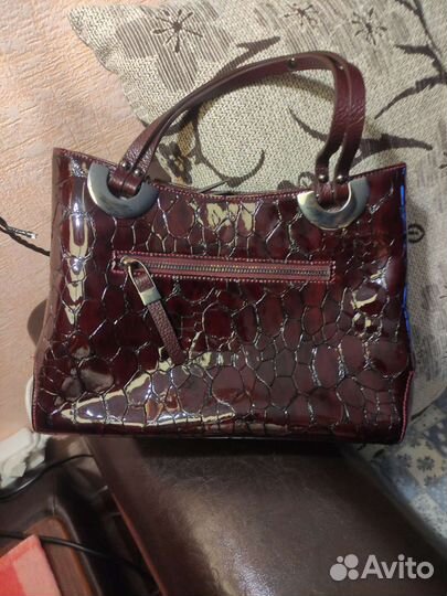 Сумка натуральная кожа оригинал бу фирмы vostro