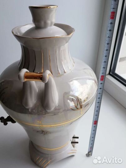 Самовар электрический фарфоровый