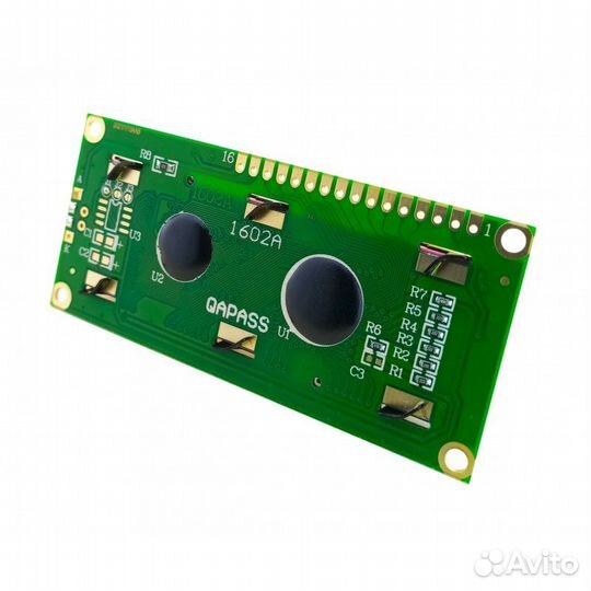 Жидкокристаллический дисплей LCD 1602 синий