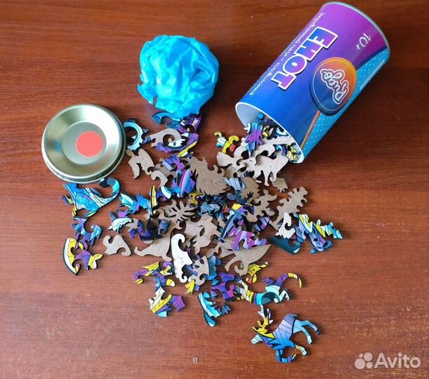 Деревянный пазл Rugo Енот